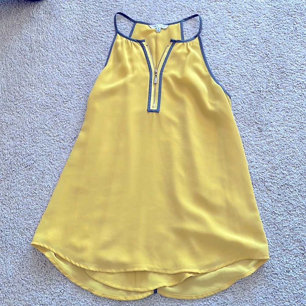 Naked zebra yellow top